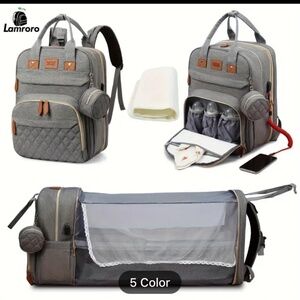 Baby Diaper Bags with Changing Station, Waterproof Diaper Bag Backpack